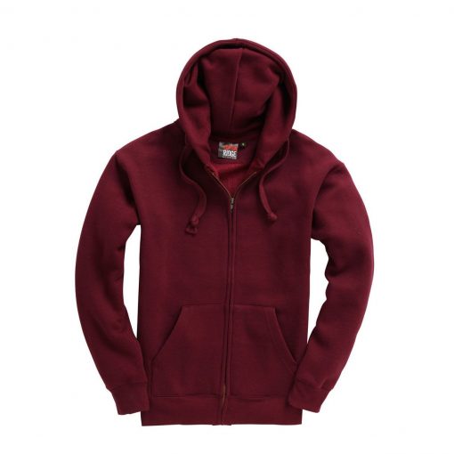 Cottonridge W88 Premium Zip hoodie burgundy