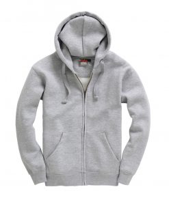 Cottonridge W88 Premium Zip hoodie grey