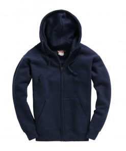 Cottonridge W88 Premium Zip hoodie navy