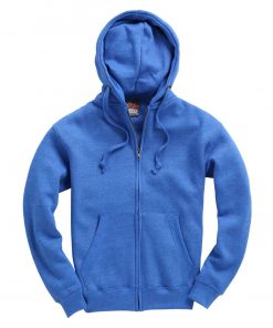 Cottonridge W88 Premium Zip hoodie royal melange