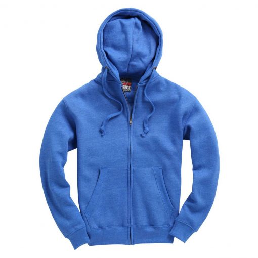 Cottonridge W88 Premium Zip hoodie royal melange