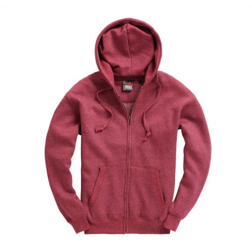 Cottonridge W88 Premium Zip hoodie wine melange