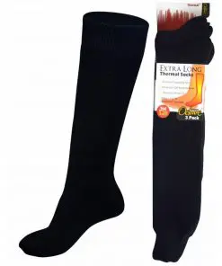 Octave® Mens Extra Warm Thermal Socks 2.45 Tog - Black