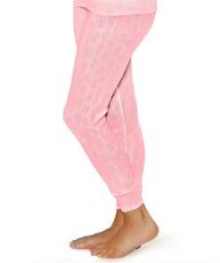 Octave® Womens Thermal Underwear Long Jane pink