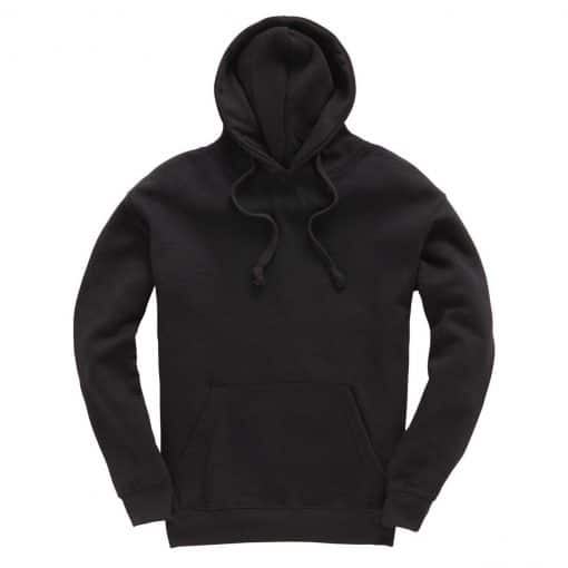 W72 premium hoodie black