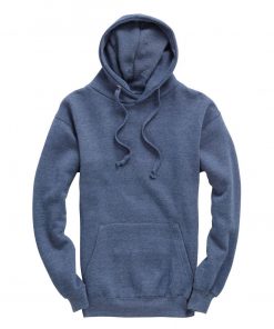 W72 premium hoodie melange navy