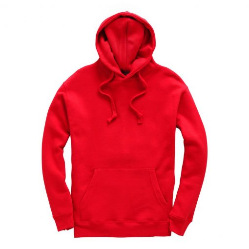 W72 premium hoodie red