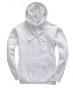 W72 premium hoodie white