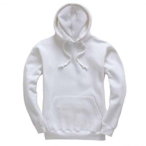 W72 premium hoodie white