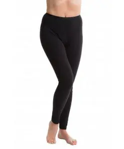 Womens Extra Warm Thermal Underwear Long Jane black