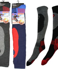 Mens High Performance Padded Ski Socks