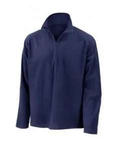 result rs112 zipneck microfleece navy