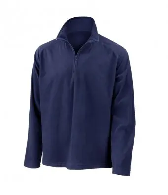 result rs112 zipneck microfleece navy