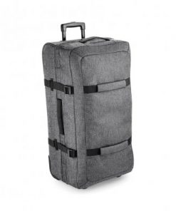 BG483 BagBase Escape Check-In Wheelie Bag grey marl