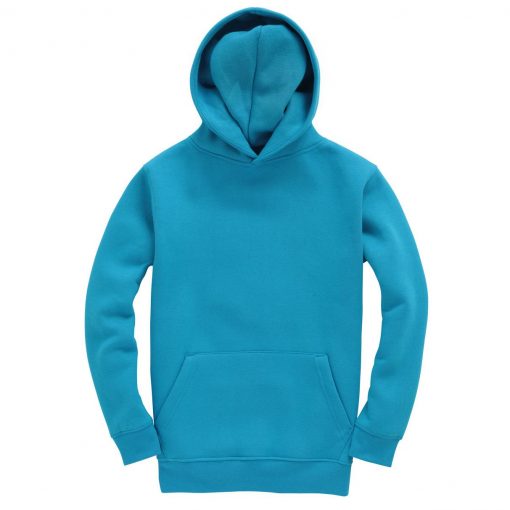 Cottonridge W72 Kids Premium Hoodie - turquoise