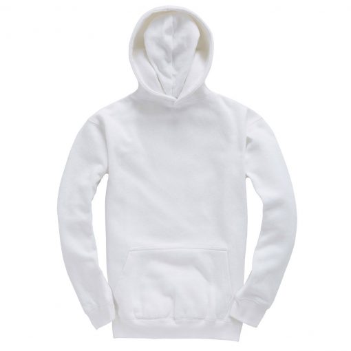 Cottonridge W72 Kids Premium Hoodie - white