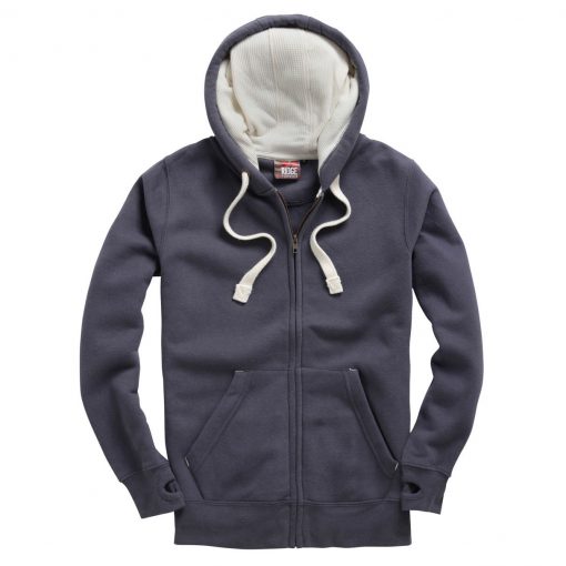 Cottonridge W81PFK Ultra Premium Zip Hoodie - denim