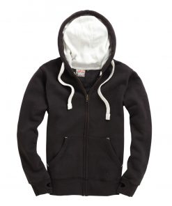 Cottonridge W81PFK Ultra Premium Zip Hoodie - dusty black