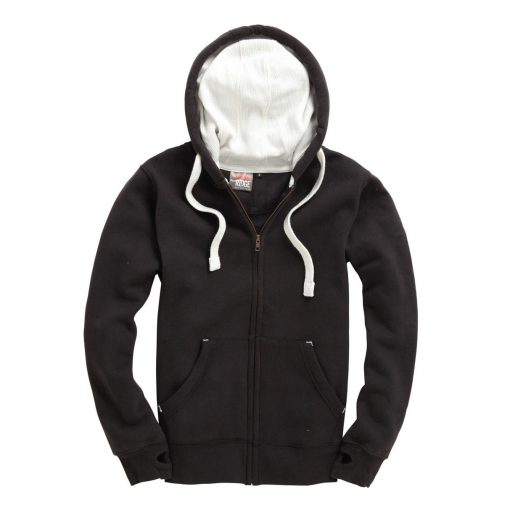 Cottonridge W81PFK Ultra Premium Zip Hoodie - dusty black