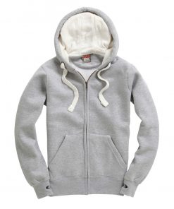 Cottonridge W81PFK Ultra Premium Zip Hoodie - dusty grey