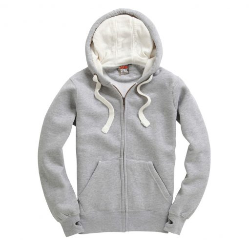 Cottonridge W81PFK Ultra Premium Zip Hoodie - dusty grey