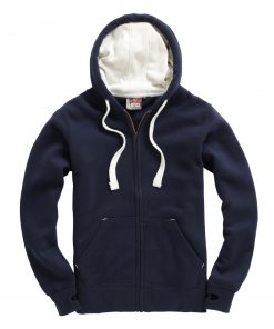 Cottonridge W81PFK Ultra Premium Zip Hoodie - french navy