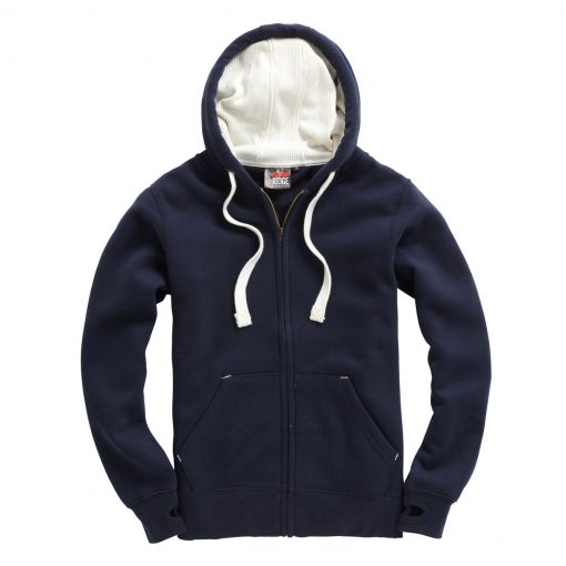 Cottonridge W81PFK Ultra Premium Zip Hoodie - french navy