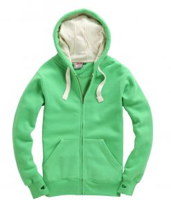 Cottonridge W81PFK Ultra Premium Zip Hoodie - peapod