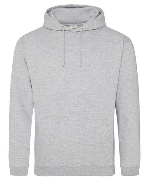 AWDis College Hoodie heather grey