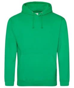 AWDis College Hoodie kelly green