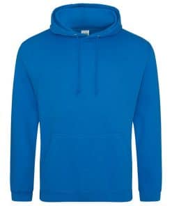 AWDis College Hoodie sapphire blue