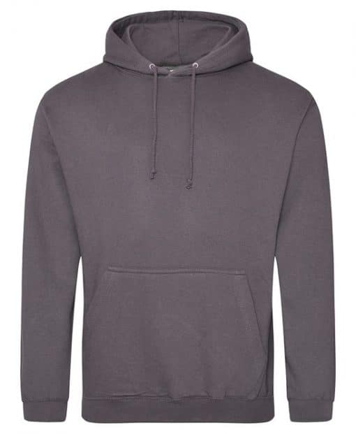 AWDis College Hoodie steel grey