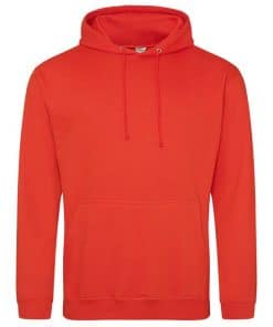 AWDis College Hoodie sunset orange