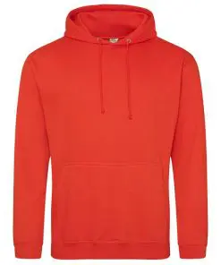 AWDis College Hoodie sunset orange