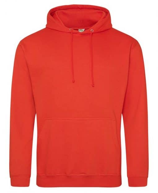 AWDis College Hoodie sunset orange