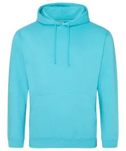 AWDis College Hoodie turquoise surf