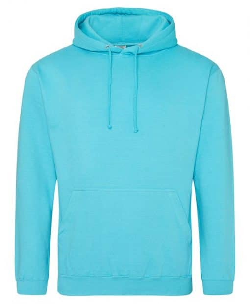 AWDis College Hoodie turquoise surf