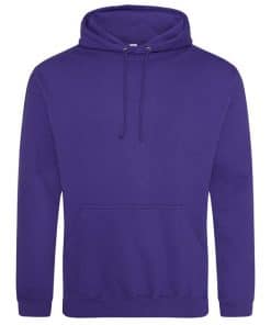 AWDis College Hoodie ultra violet