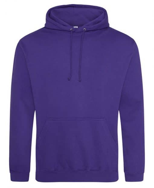 AWDis College Hoodie ultra violet