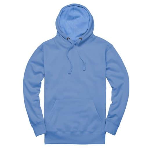 cottonridge CR02 comfort cut hoodie allure blue