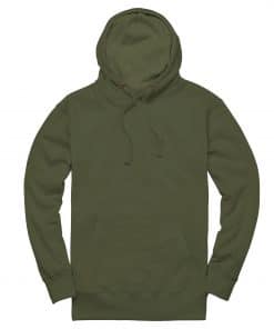 cottonridge CR02 comfort cut hoodie army green