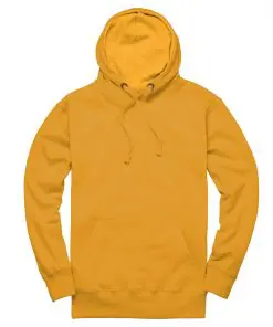 cottonridge CR02 comfort cut hoodie english mustard