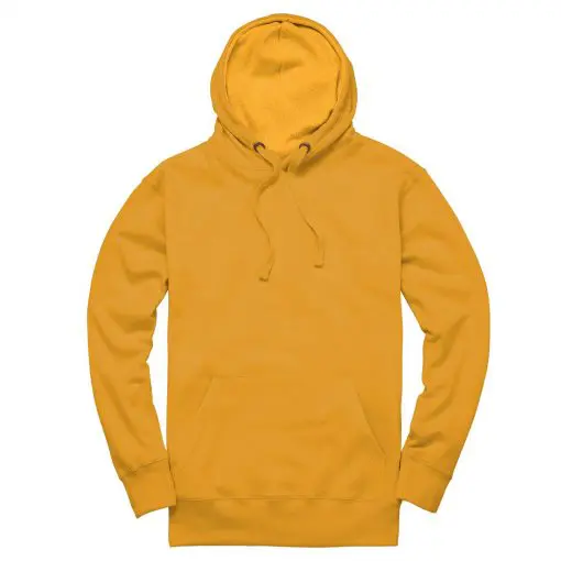 cottonridge CR02 comfort cut hoodie english mustard