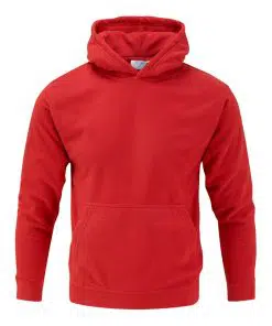 Manbi Microfleece hoodie red