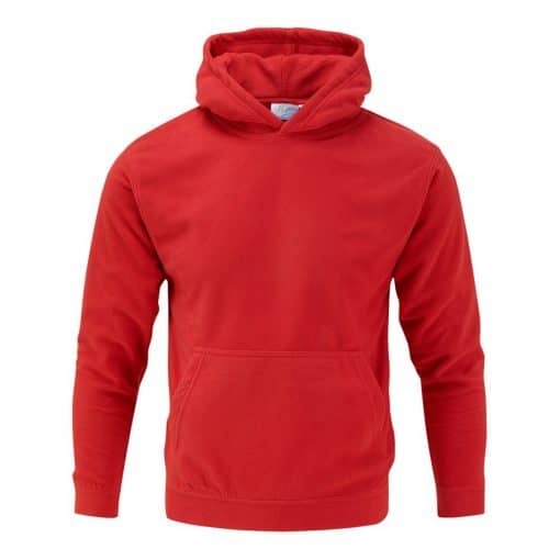 Manbi Microfleece hoodie red