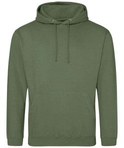 AWD college Hoodie JH001 earthy green