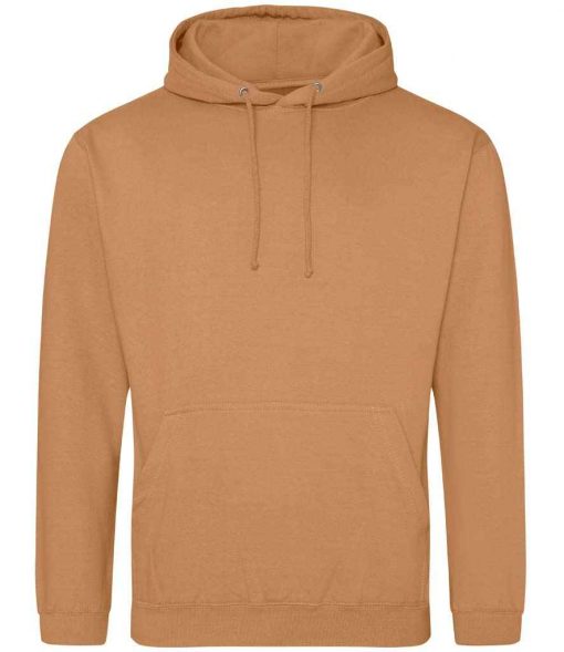 AWDis College Hoodie Caramel Latte