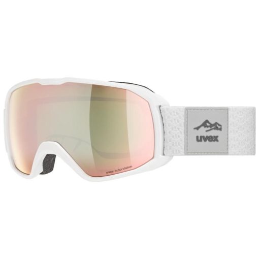 Uvex Ski Goggles - Xcitd CV white rose