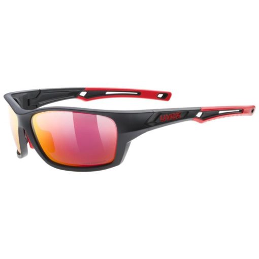 Uvex Sunglasses SP232 Pola black red