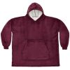 AWDis brand Lab Oversized Hooded Blanket - burgundy